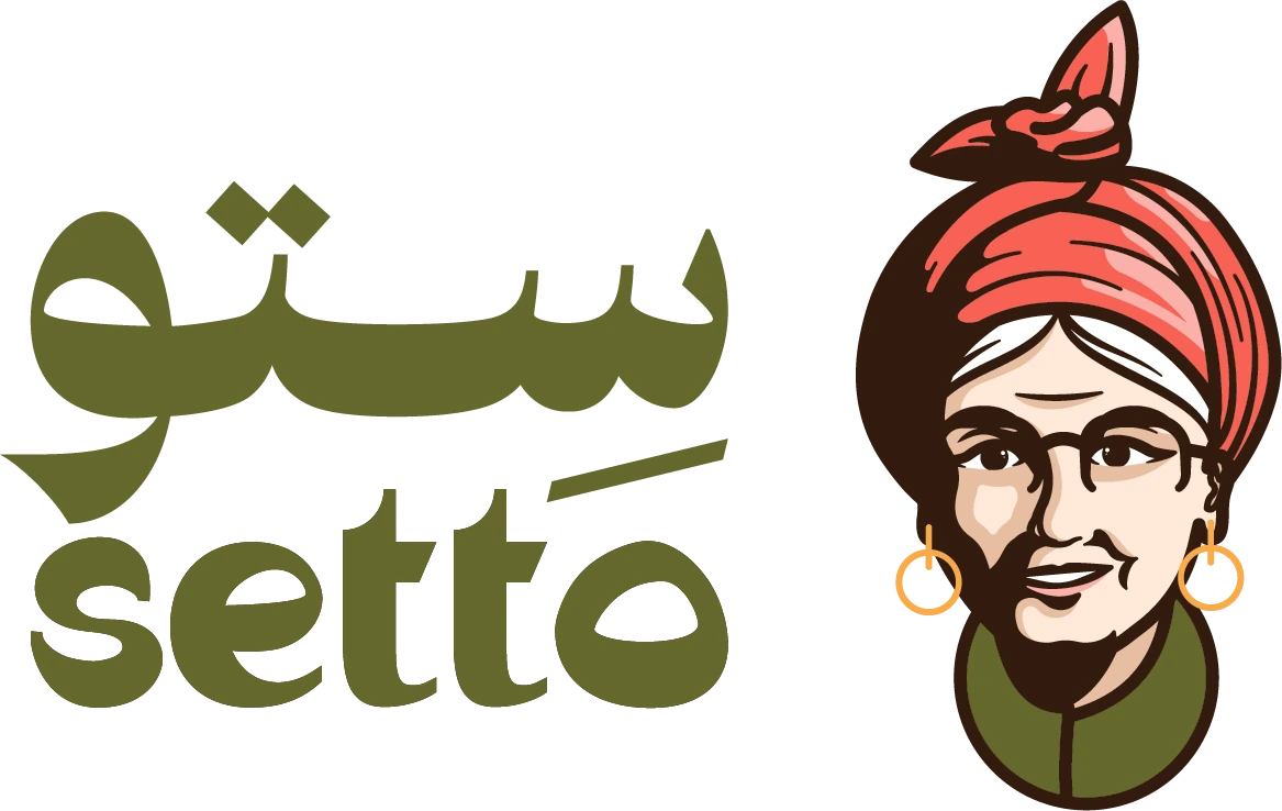 شعار ستو المعتمد كاملًا بالعربية والإنجليزية